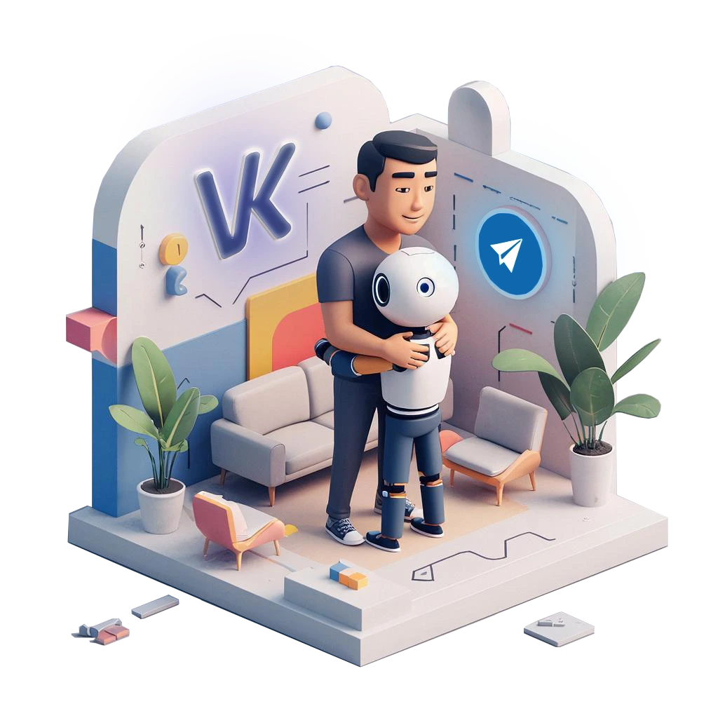 Создание ботов Telegram и VK